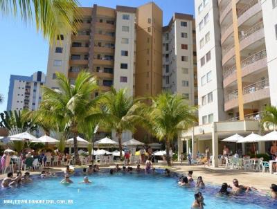 Apartamento 2 Quartos para Temporada, em Caldas Novas, bairro PRIVE DAS THERMAS II, 2 dormitórios, 2 banheiros, 1 suíte, 1 vaga